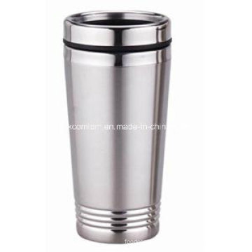 Tasse automatique isolée de double paroi en acier inoxydable de 16oz